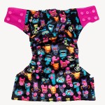 Cloth Nappy Manufacturer - Modern One Size Contrasty Tabs