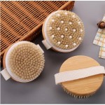 Wooden Brush Factory - Custom Logo Round Exfoliating
