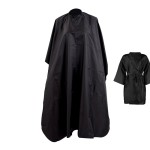 Salon Cape Factory - Customized Black Waterproof Polyester