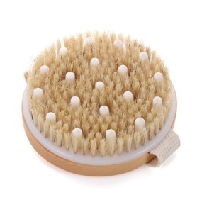 Wooden Brush Factory - Custom Logo Round Exfoliating