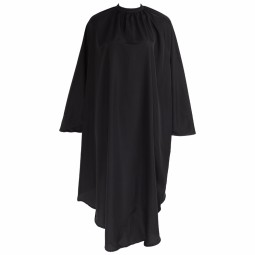 Barber Cape Manufacturer - High Quality Custom Logo Black