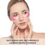 Eye Patch Factory - Pink Green Caffeine Hydrogel Collagen 24k Gold