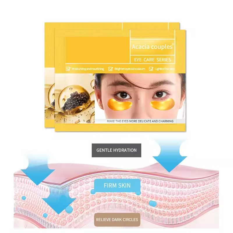 Eye Patch Manufacturer - Hot Product Caviar Hydrogel Collagen 24k Gold