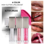 Lip Gloss Factory - Sexy Plump Lips Pearlescent 6 Color Shimmer