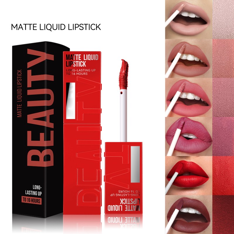 Matte Lip Glaze Manufacturer - 2025 Hot Sale 12 Color Waterproof Liquid