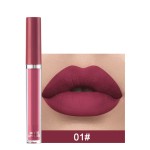 Matte Lip Glaze Supplier - 12 Color Liquid Lipstick Waterproof Non-stick