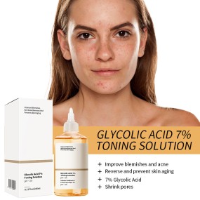 Glycolic Acid Toner Manufacturer - OEM 7% Moisturizing Acne Care Essence