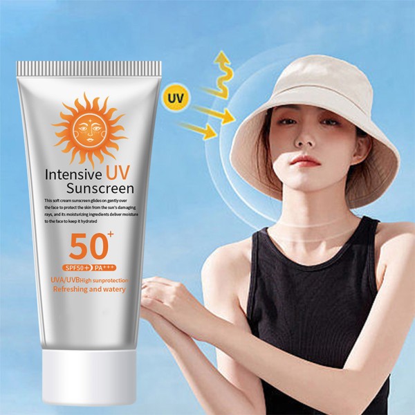 Sunscreen Cream Factory - SPF50+ Lightweight UV Protection Anti Sweat