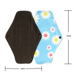 Sanitary Pad Supplier - Charcoal Bamboo Washable
