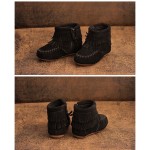 Ankle Boots Manufacturer - Genuine Leather Side Zipper