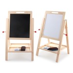 Drawing Board Supplier - Double-Sided Wooden Whiteboard