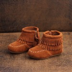 Ankle Boots Manufacturer - Genuine Leather Side Zipper