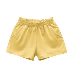 Summer Shorts Supplier - Girls Elastic Waist Cotton