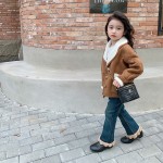 Baby Pants Factory - Printed Bell-Bottoms Knitted