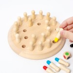 Chessboard Manufacturer - Wood Color Memory Game