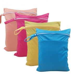 Diaper Bag Manufacturer - Waterproof Wet/Dry Double Pocket