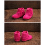 Ankle Boots Manufacturer - Genuine Leather Side Zipper