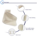 Diaper Insert Factory - Hemp 4-Layer Fitted