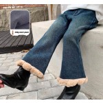 Baby Pants Factory - Printed Bell-Bottoms Knitted