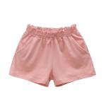 Summer Shorts Supplier - Girls Elastic Waist Cotton