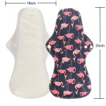 Women's Pads Factory - Flamingo Print Heavy Flow