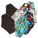 Sanitary Pad Supplier - Charcoal Bamboo Washable