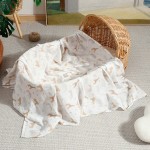 Muslin Swaddle Blankets Factory - Wholesale Neutral Woodland