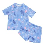 Swimsuit Factory - Boy Blue 2 Piece Seaside Print