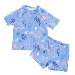 Swimsuit Factory - Boy Blue 2 Piece Seaside Print