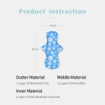 Menstrual Pad Supplier - Washable Reusable Bamboo Charcoal