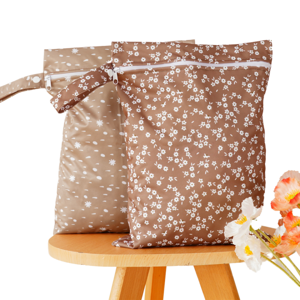 Wet Bag Supplier - 2pcs Set Reusable Tote Washable