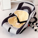 Stroller Cushion Factory - Bamboo Charcoal Linen Silver Back