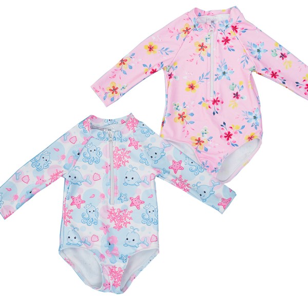Children Swimwear Factory - Custom Sublimation Printed Long