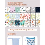 Diaper Wet Bags Supplier - Waterproof 30x40cm Double Pocket