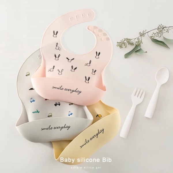 Silicone Baby Bibs Manufacturer - Unisex Food Catcher Customized