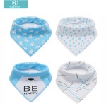 Bandana Bib Manufacturer - Triangle Cotton Cartoon 600 Prints