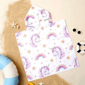 Hooded Beach Towel Supplier - Modern Polyester Cartoon Pattern