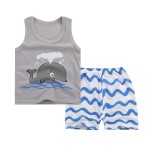 Baby Vest Sets Factory - New Toddler Cartoon Tops Shorts