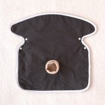 Stroller Cushion Factory - Bamboo Charcoal Linen Silver Back
