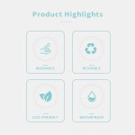 Menstrual Pad Supplier - Washable Reusable Bamboo Charcoal