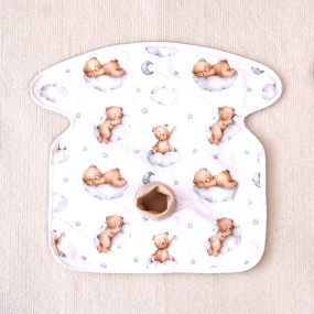 Stroller Cushion Supplier - Bamboo Charcoal Silver Back