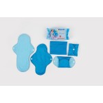 Sanitary Kit Manufacturer - 2023 Eco-Friendly Blue Breathable Cloth