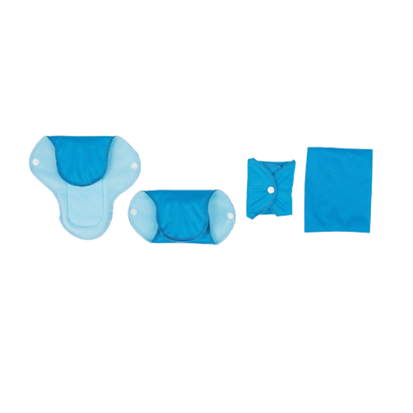 Cloth Sanitary Supplier - Blue Highly Water Absorbent Washable