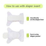 Bamboo Cotton Insert Manufacturer - High Quality Reusable 4 Layer