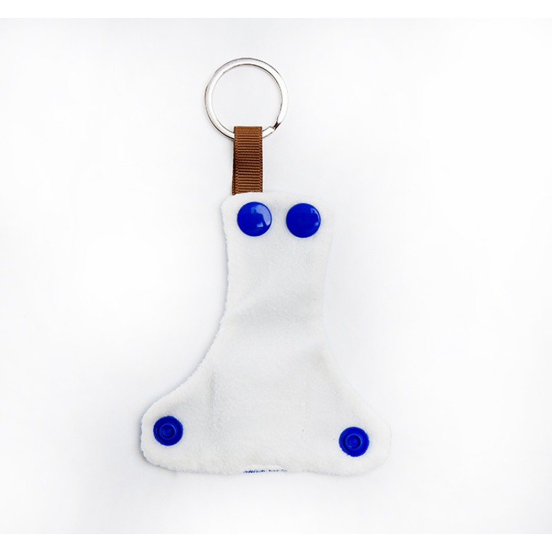 Cloth Diaper Keychains Manufacturer - Custom Cute Micro-Fleece