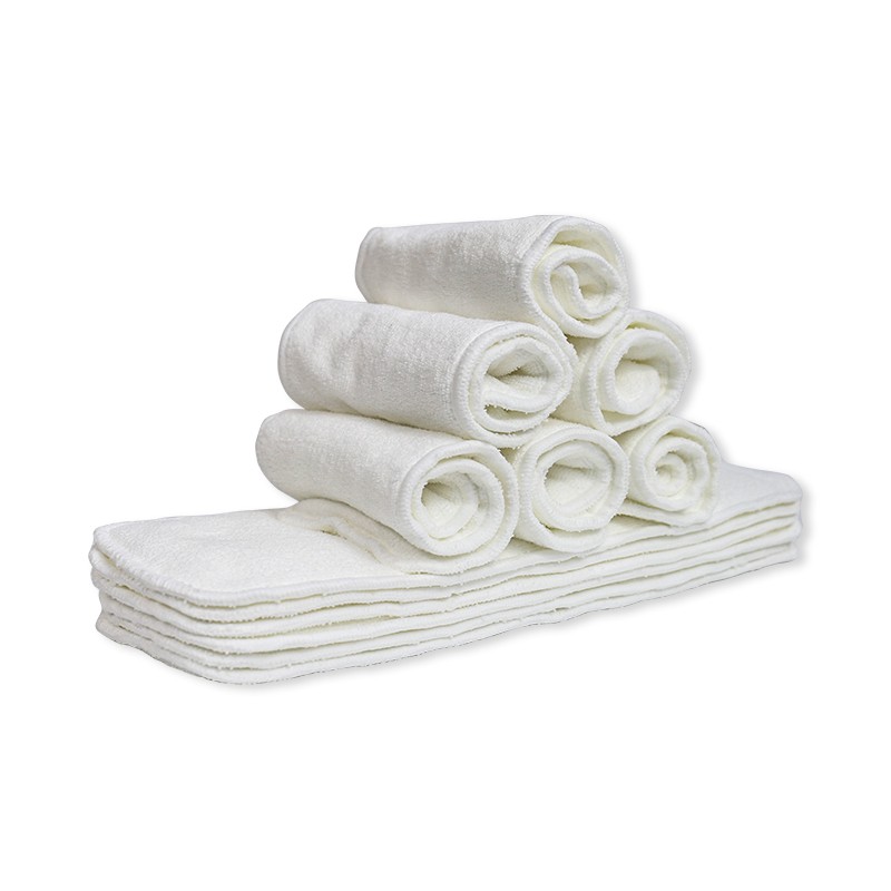 Cloth Diaper Inserts Factory - 3 Layer Microfiber Reusable