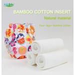 Bamboo Cotton Insert Manufacturer - High Quality Reusable 4 Layer