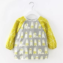 Baby Bibs Factory - Long Sleeves Eco Friendly PU Pocket