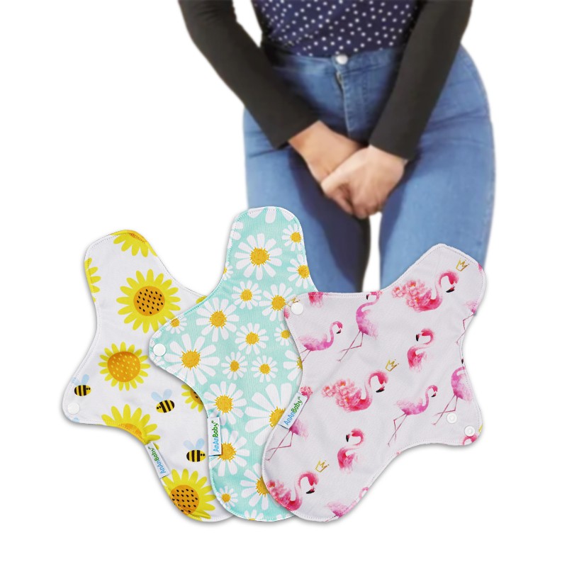 Bamboo Fiber Pads Factory - Washable Menstrual Reusable