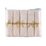 Muslin Washcloths Supplier - 25x25cm Organic Fabric Bamboo